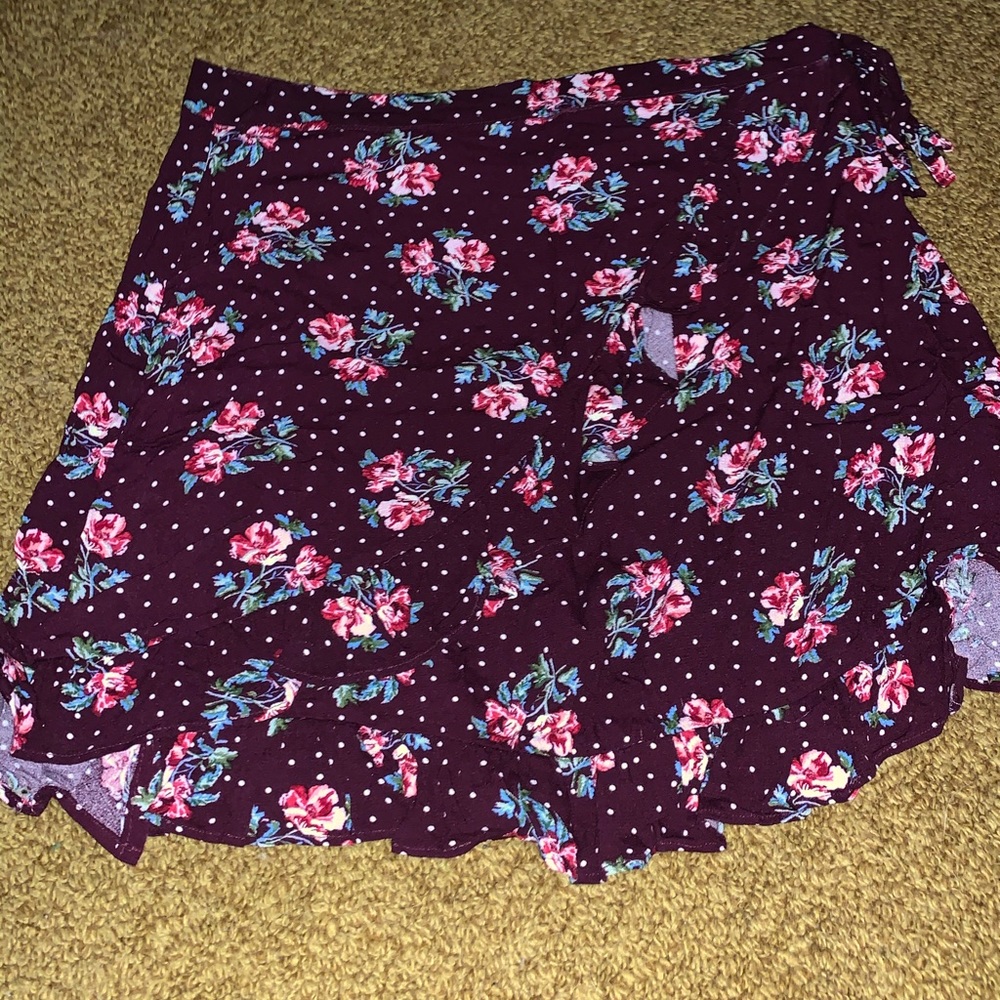 Cross over skirt
